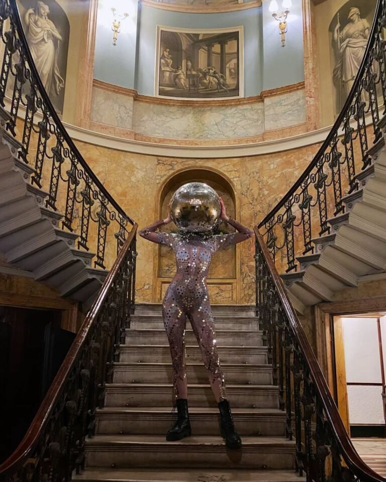 Book Disco Ball Head Dancers at your event